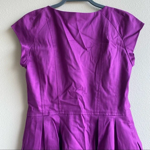 Nanette Lepore Le Cirque Cap Sleeve A-Line Dress Sz. 6 - Picture 13 of 16